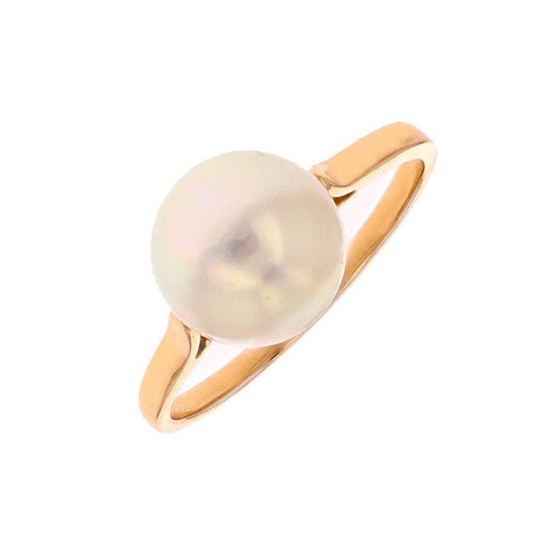 Acheter Bague perle or jaune 3.09g Comme neuf - 600,00 € Bague perle or jaune 3.09g Comme neuf - reconditionné disponible sur Gemme Les Bijoux